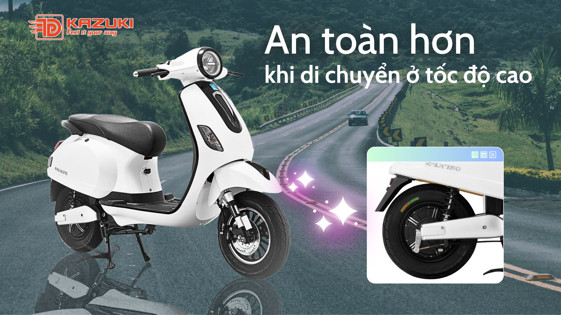 Đi xe điện nên dùng lốp không săm hay lốp có săm?