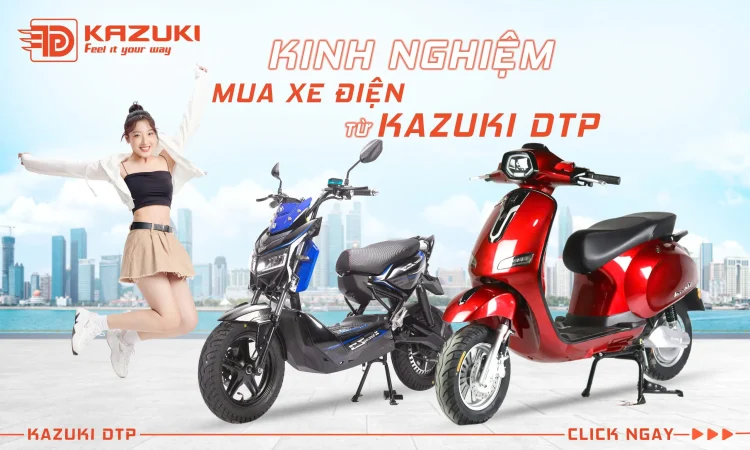 Kinh nghiệm mua xe điện Kazuki DTP