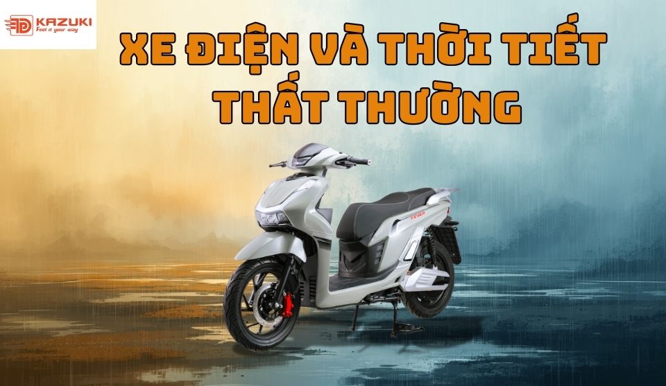 xe điện và thời tiết
