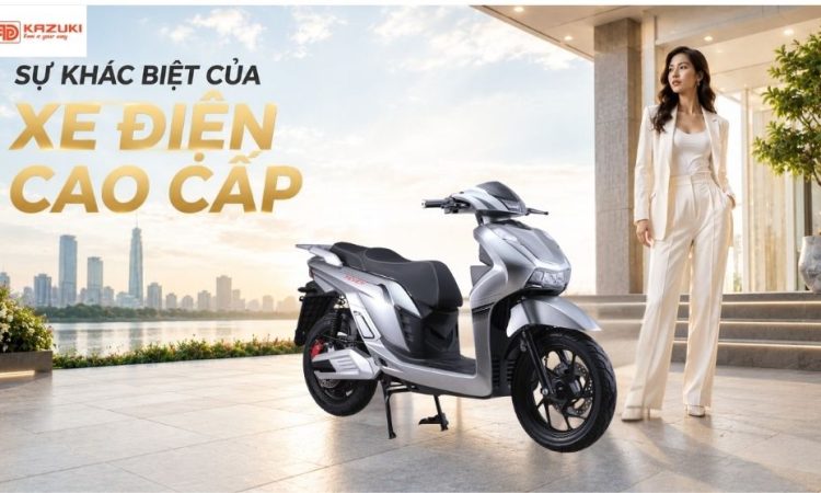sự khác biệt của xe điện cao cấp
